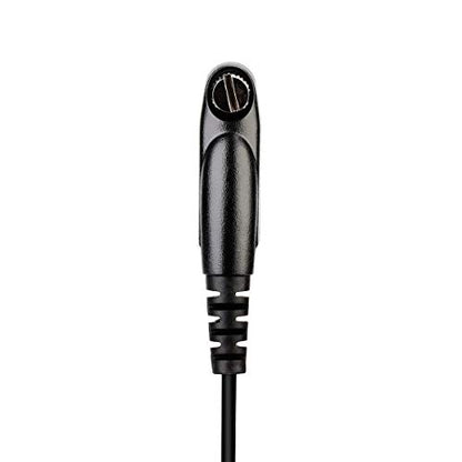 Retevis RT48 Walkie Talkie Earpiece with Mic,IP66 Waterproof | Compatible with RT29G/RT29S/RT47/RT47V, Ailunce HD1/HD2/HA1G, Motorola EX500 Walkie-talkies, 2 Way Radio Earpiec(4 Pack)