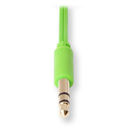 ReTrak Retractable Headphones Splitter, Green (ETCABLESPLGN) - color: Green