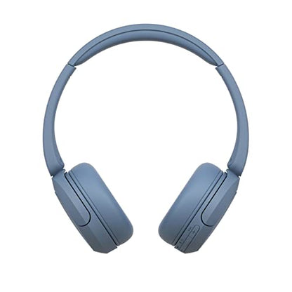 Sony WH-CH520 Wireless On-Ear Bluetooth Headphones with Microphone, Blue - color: Blue