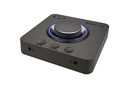 Sound Blaster X4, External USB DAC & Headphone Amp, 7.1 Surround