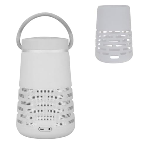 Coyktonty Carry Case Protective Pouch Sleeve Cover Protector for Bose Soundlink Revolve+ Bluetooth Speaker (White) - color: White