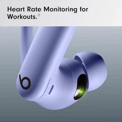 Beats Powerbeats Pro 2 Wireless Bluetooth Earbuds - Noise Cancelling, Heart Rate Monitor, IPX4, Up to 45H Battery & Charging Case, Works with Apple & Android - Hyper Purple (Renewed)