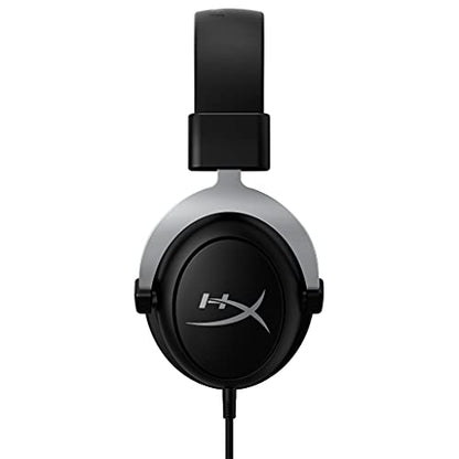 HyperX CloudX, Official Xbox Licensed Gaming Headset, Compatible with Xbox One and Series X|S, Memory Foam Ear Cushions, Detachable Noise-Cancelling Mic, in-line Audio Controls,Black/ Silver - size: Wired