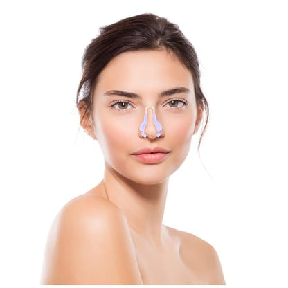 Ipetboom Nose up Clip Silicone Nose Lifter and Bridge Straightener for Adults 2 Pcs Non-Surgical Corrector Beauty Tool for Droopy Tip Hump and Bump Shaping