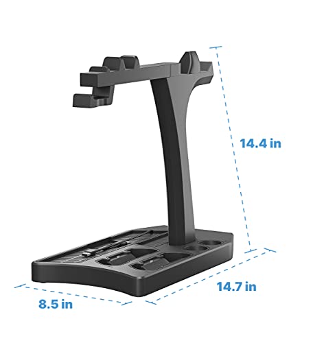 Skywin VR Charging Stand for Gamers, PSVR Charging Station to Showcase, Display, and Charge Your PS4 & Controller – Ideal Holiday Present & Birthday Gift
