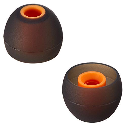 Earbud Tips Soft Silicone Earbuds Replacement Tips Fit for in-Ear Headphones(Inner Hole from 3.8mm -4.2mm Earphones) 9 Pairs S/M/L