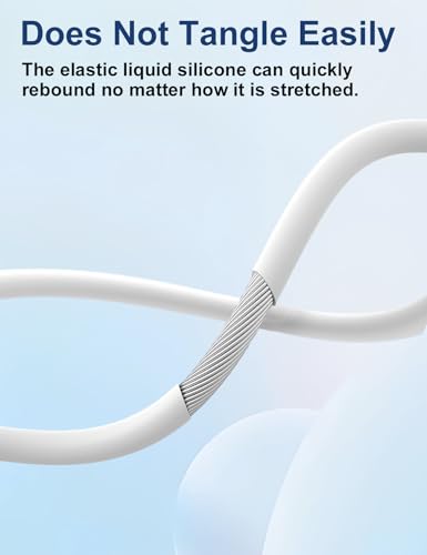 MAS CARNEY Wired Earbuds in-Ear Headphones with Mic for iPhone, School, MP3 | AUX Earbuds Wired Ear Buds for Student, Laptop, Computer, Airplane Travel, iPod, Kids, Smartphone, Samsung – 3.5mm Audio Jack - color: White