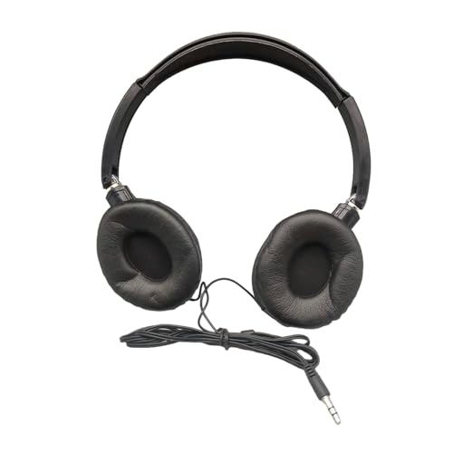 Wire Over Ear Headphones Studio Monitor & Mixing Stereos Headsets with 47inch Cable 3.5mm Plug for Mobile Isolation Headphones for Work