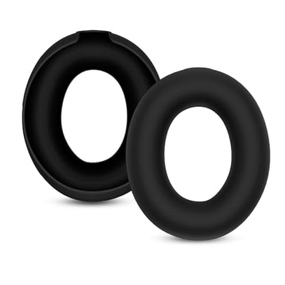 Studio Pro Ear Covers for Beats Studio Pro Headphones Sweat Proof Covers Shockproof and Drop-Resistant,Washable Silicone Case Accessories (Black) - color: Black Case