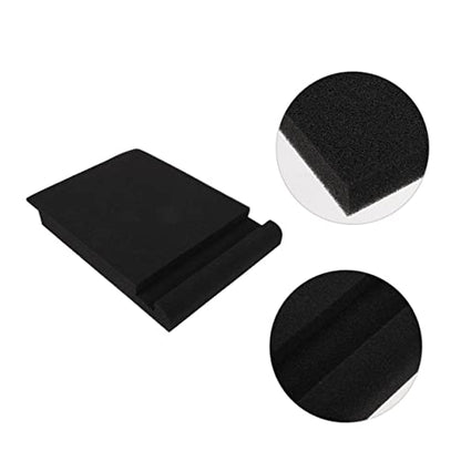 Speaker Isolation Pads for 6.5 to 8 Inch Monitors, Black