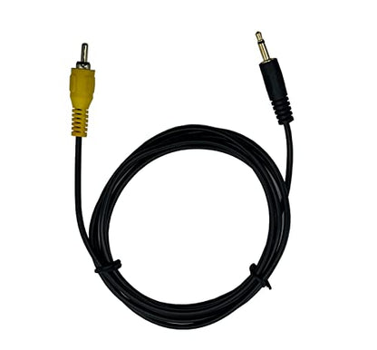 3.5mm to RCA Cable, 6FT Gold Plated 3.5mm 1/8 inch Mono TS Male Plug to RCA Male Audio Video Cable