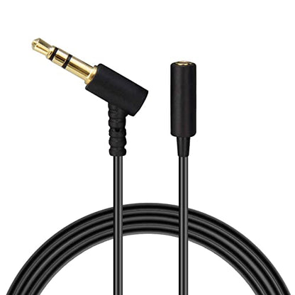 Headphones Extension Cable Cord Line 3.5mm Audio Splitter Wire,3.5mm Male to Female Replacement Stereo Audio Cable Aux Extension Cords Compatible with Bose QuietComfort QC45 QC35II QC35 QC25 QC15- 4FT - size: 1.2m