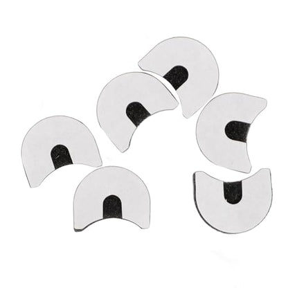6PCS Action Camera Mic Wind Muff, Sponge Noise Reduction Portable Mic Windscreen with 3 3S Compatibility for High Speed Video Recording