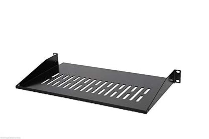 Server Shelf Cantilever Tray Vented Shelves Rack Mount 19 Inch 1U 8Inch(200mm) Deep - color: Black-8Inch, size: 8Inch(200mm) Deep