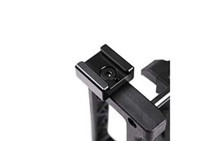 Cold Shoe Mount Adapter Standard ¼”-20 Thread for Camera Cage Flash LED Monitor