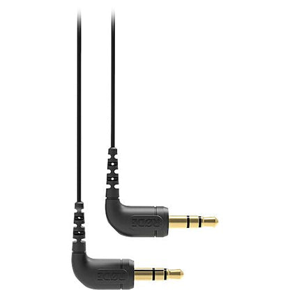 Rode VideoMic GO II Shotgun Microphone Bundle with Helix Isolation Mount and SC16 Right-Angle USB-C Cable — Dual 3.5mm and USB-C Camera-Mount Mic for Filmmaking, Vlogging, Run-and-Gun, and Podcasting
