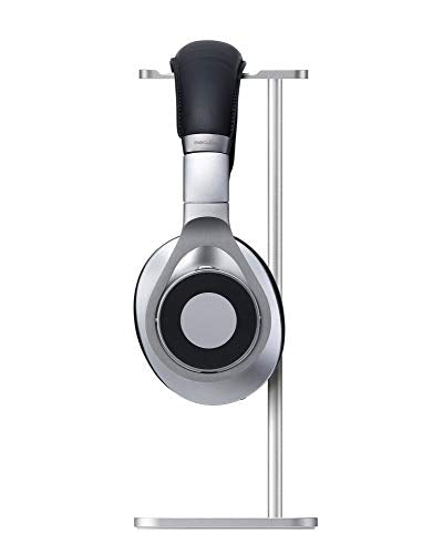 Headphone Stand for Desk, Aluminum Headset Stand (Silver) - color: Silver