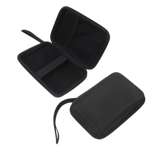2pcs Portable Eva Hard Shell Storage Case for Blood Earbuds Weather Resistant Design Compact Organizer for Travel Trips