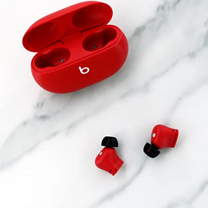 Replacement Memory Foam Compatible with Beats Solo Buds/Fit Pro/Studio Buds + Ear Tips, 6 Pairs S/M/L Cancel Noise Fit in Case Comfortable No Silicone Pain for Beat Studio Buds - Foam Black