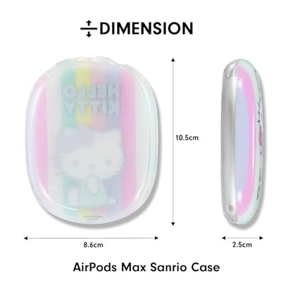 Sonix x Sanrio Protective Case for AirPods Max 2 & 1 | Headphones Cover | Hello Kitty Grid - color: Hello Kitty Grid