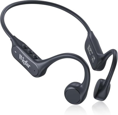 Wigfar Bone Conduction Headphones, Open Ear Headphones, Bluetooth 6.0 | Lightweight Sports Headphones for Running & Workouts, Clear Sound, 10H Playtime and IP54 Sweat Resistance for Daily Use