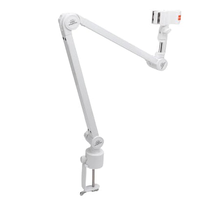 LICAEVEY Desk Mount Microphone Arm, Adjustable Boom Arm Stand with 360 Rotation & Cable Management, Spring Clamp for Podcast Streaming Gaming Studio Mics