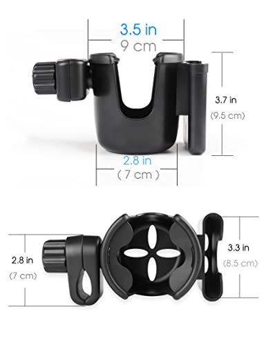 Mr.Power Mic Stand Cup Holder with Phone Holder, Universal 2-in-1 Bottle Holder for Music Stand, Boom - size: Large