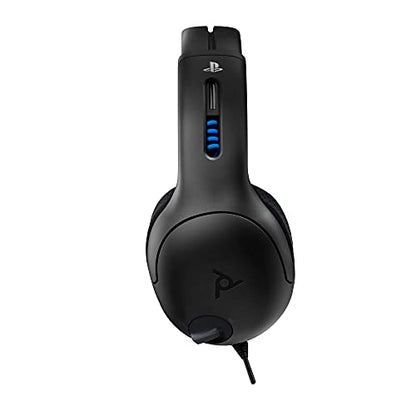 PDP Gaming LVL50 Wired Headset With Noise Cancelling Microphone: Black - PS5/PS4 (Renewed)
