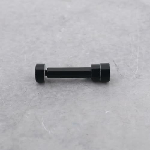 Create idea 2 Pcs Metal Hinge Swivel Screw Compatible with B-ose QuietComfort QC35 Headphone Repair Parts for Ear Cup Rotation Mechanism,Black