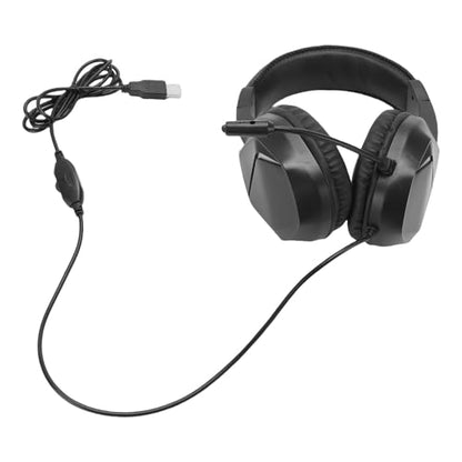 Wired Over Ear Headset with 7.1 Surround Sound | RGB USB A Gaming Headphone Noise Cancelling Mic for PC (#11) - color: #11