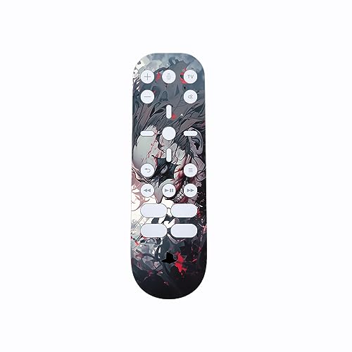 PlayVital for ps5 Skin - Disc Edition Full Set Console Controller Skin, Vinyl Decal Wrap Sticker Cover for ps5 Controller & Charging Station & Headset & Media Remote - Killing Clown