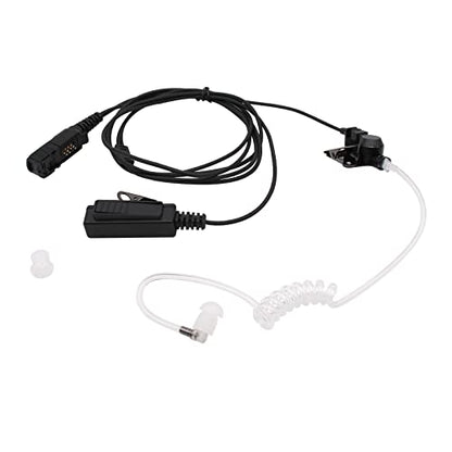 Acoustic Tube Earpiece Compatible for Motorola XPR3300e XPR3500e XPR3300 XPR3500 XPR3000 XPR3000e DP2400 DP2600 DEP550 MTP3250 XIR P6600 XiR P6620 Radio Headset PTT Mic (1 Pack)
