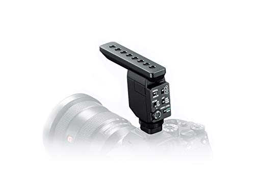 Sony ECM-B1M Compact Shotgun Microphone with Digital Audio Interface,Black - style: ‘w/ microphone’