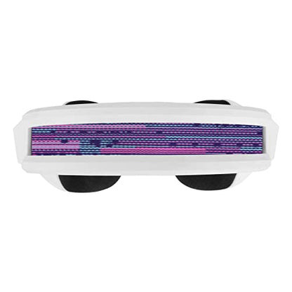 Geekria Mesh Fabric Headband Pad Compatible with Logitech G733, G335, G535 Headphones, Replacement Band Repair Part (Purple) - color: Purple