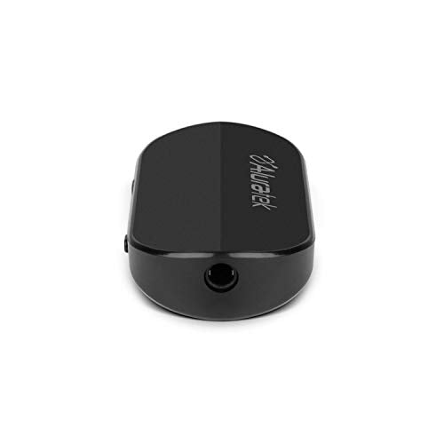 Aluratek Bluetooth V5.0 Audio Transmitter Adapter, TV to Wireless Headphones, Home Speaker, Airplane, Boat, Motorcycle, Gym - ABT05F