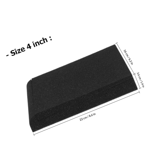 Sosoport 2Pcs Speaker Isolation Pads High Density Cushions for Improved Sound Clarity Durable Vibration Absorption Mat for Studio Monitors and Loudspeakers for