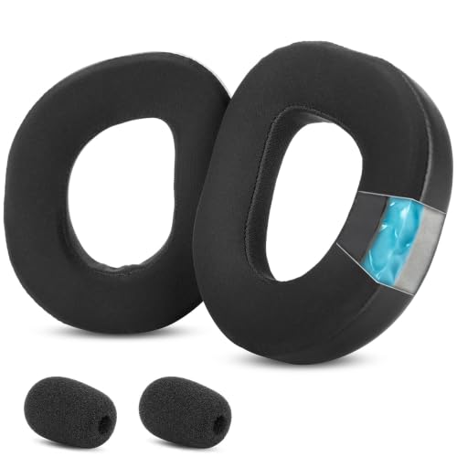 Cooling Gel Ear Pads for Turtle Beach Stealth 700 Gen 3 Headset | Replacement Earpads Gel-Infused Memory Foam Cushion with Breathable Ice Silk Fabric-Black