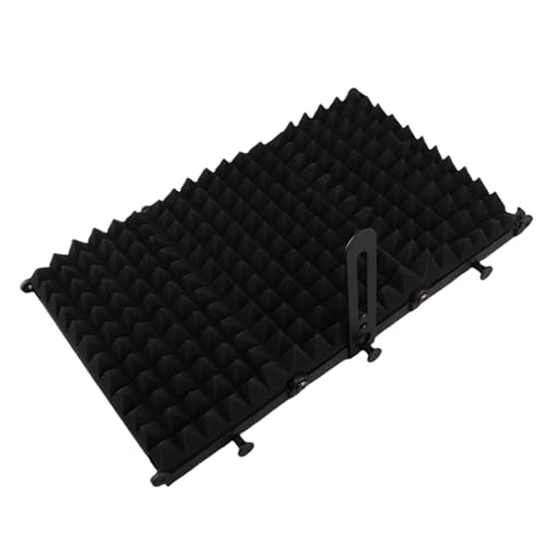 Zerodis Microphone Isolation Windscreens Studio Sound Absorption and Noise Reduction Wind Screen Soundproofing Acoustic Panel Filter Vocal Sound Diffusion Booth Microphone Isolation