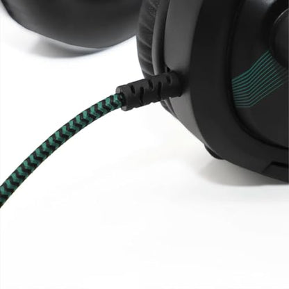 Avid AVIGA™ AP-1000 Gaming Headset, Flip-to-Mute Microphone, Plush Cushion Headband and Over-Ear Cups, 50mm Driver, for PC, Xbox, PS4/5, Mobile, 3.5mm Audio Jack - Black - size: Single