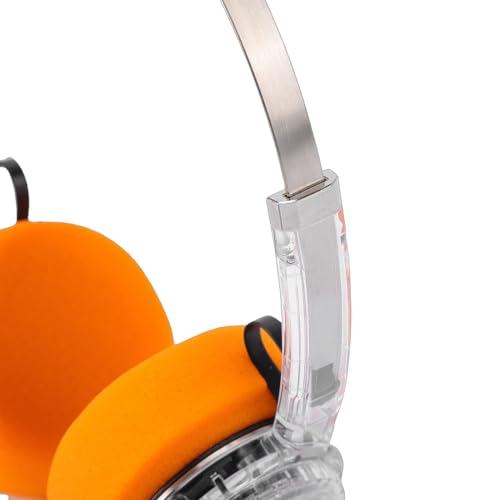 Over Ear Headphones, Wireless Headphones, Retro Sports Headphone with Adjustment Extendable Metal Headband & 6 Degree Adjustable Earcups for Prolonged Wearing