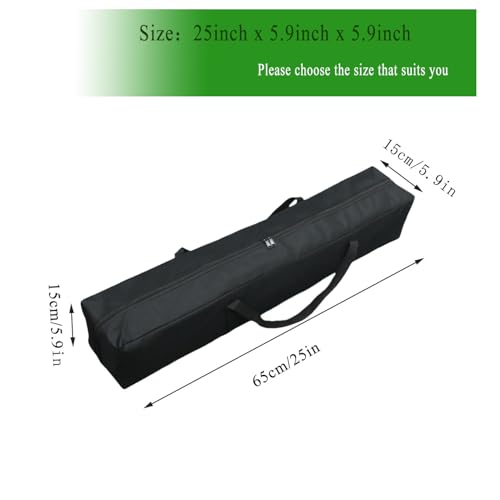 Heavy Duty Water-Resistant Grill & Tent Storage Bag - XL Organizer for BBQ Utensils, Canopy, Hammock, Roof Top Tent & Fishing Rods with MOLLE Straps (25''(L) x5.9''(W) x5.9''(H)) - size: 25''(L)x5.9''(W)x5.9''(H)