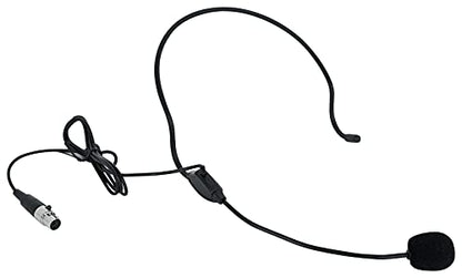 Rockville RWM61U UHF Headset & Guitar Wireless Microphone System