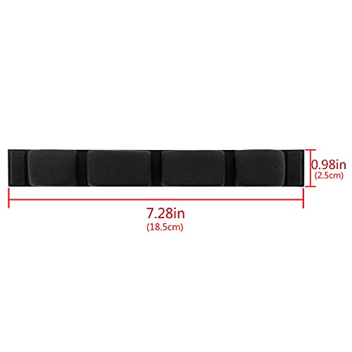 Geekria Mesh Fabric Headband Pad Compatible with Sennheiser HD600, HD580, HD650, HD660S Headphones, Replacement Band, Headset Head Top Cushion Cover Repair Part (Black)