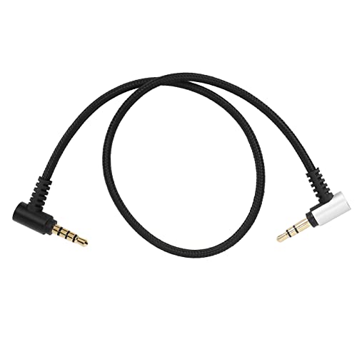 3.5mm TRS to TRRS Microphone Cable, Multifunctional Adapter Cable for RODE SC7 Connector, Videomicro, Go, Wireless Go Videomic Pro etc.