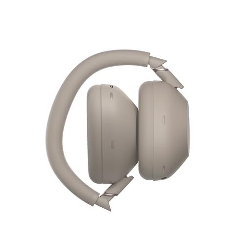 Sony WH-1000XM6 The Best Noise Cancelling Wireless Headphones, Sandstone | HD NC Processor QN3, 12 Microphones, Adaptive NC Optimizer, Mastered by Engineers, Studio-Quality, Up to 30 Hrs of Battery - color: Sandstone