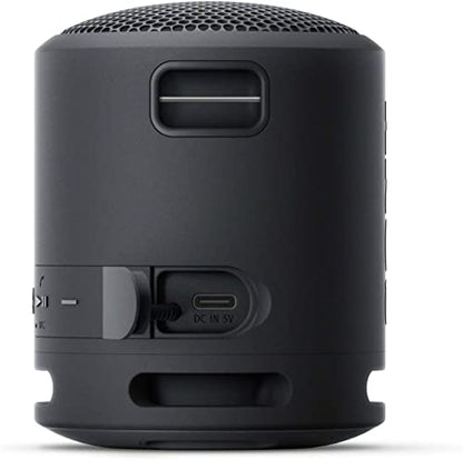 Sony SRSXB13/B Extra Bass Portable Waterproof Speaker with Bluetooth, USB Type-C, 16 Hours Battery Life