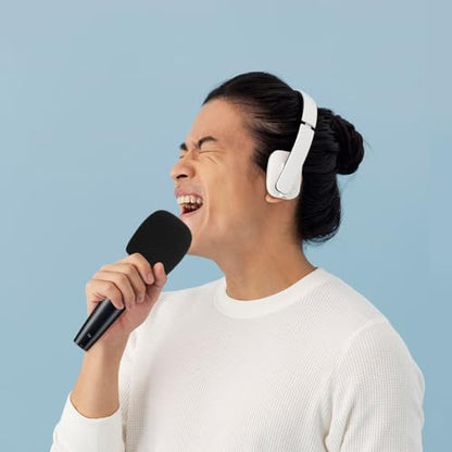 Musiin Microphone Foam Windscreen Compatible with SM48, SM86(Black 2 Pack)