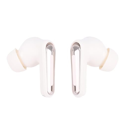Qinlorgo Wireless Gaming Earbuds, Low Latency 2.4GHz Bluetooth Earbuds, Dual Mode Gaming Headset with ENC Mic & USB C Dongle, Ideal for Phone, Tablet, Laptop, PC & VR Game Console (White) - color: White