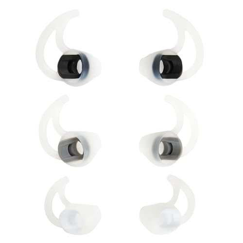 Silicone Earbud Replacement Tips Earbud Covers Compatible with Bose SoundSport Freestyle IE2 IE3 Headphone Ear Tips Rubber Tips 3 Pairs S M L - size: SML