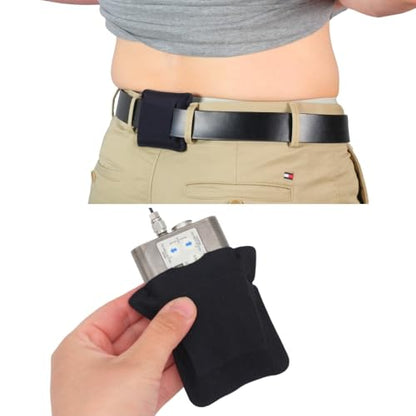 URSA Belt Pouch with Clips - Versatile Rigging for Wireless Transmitters (Black, Medium) - color: Black, size: Medium